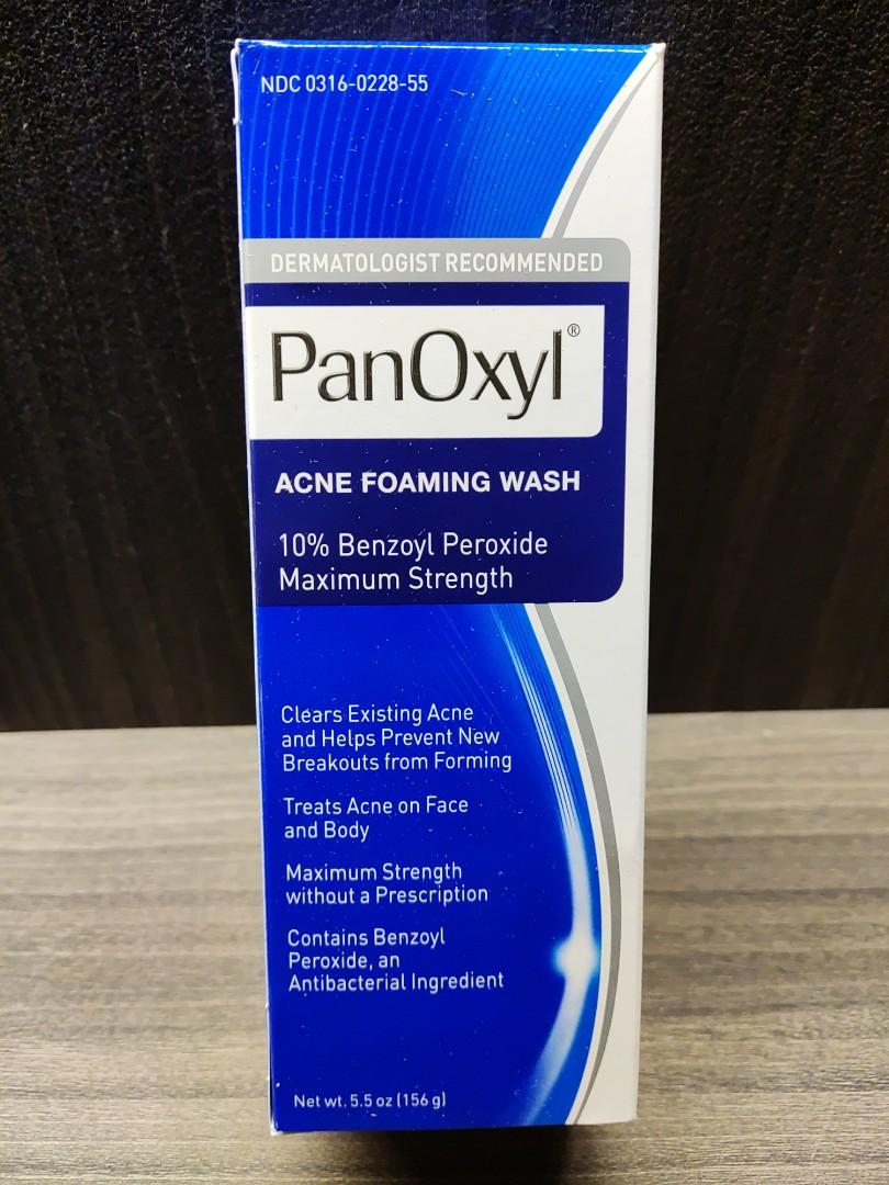 PanOxyl Acne Foaming Wash 10 Benzoyl Peroxide, Beauty & Personal Care