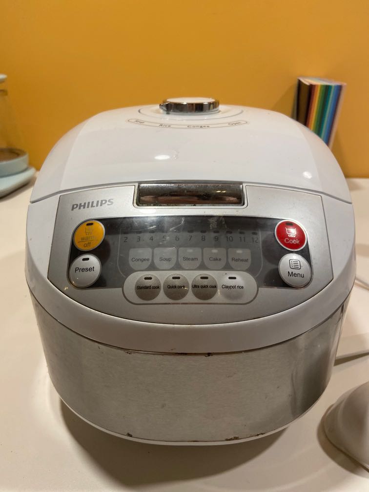 Rice Logic Philips fuzzy logic rice cooker Viva collection , TV & Home Appliances ...