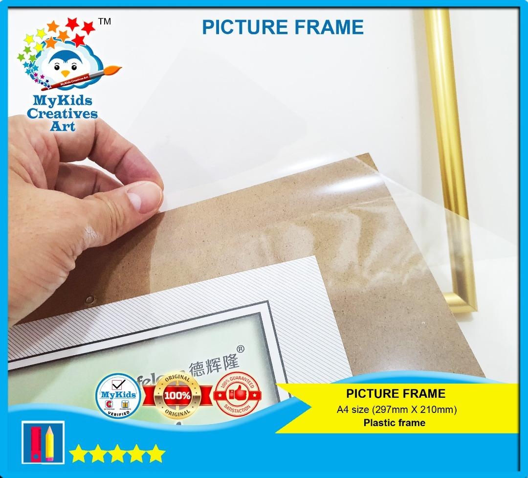 PHOTO FRAME (A4 SIZE) HIGH QUALITY FRAME, Hobbies & Toys, Stationery