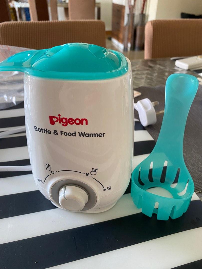 Pigeon bottle and food warmer. +. Calming soother, Babies & Kids
