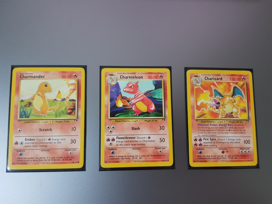 Pokemon Charizard Legendary Collection Non Holo Evolution Lot, Hobbies ...