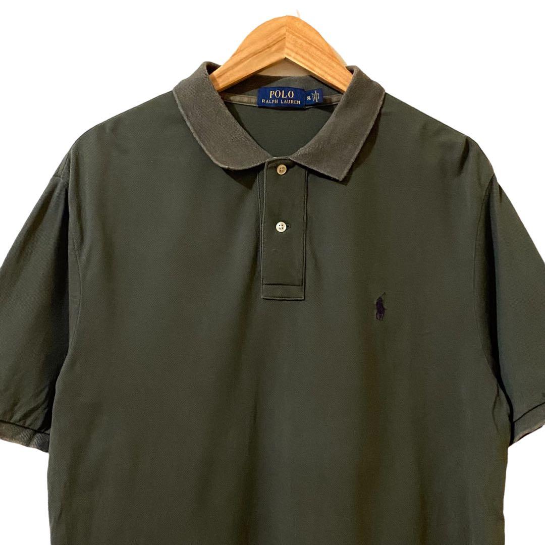Army green 2025 ralph lauren shirt