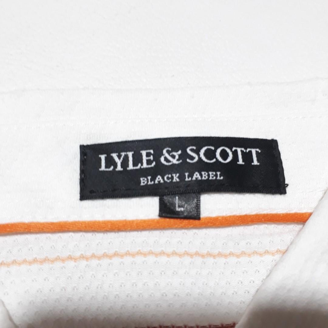 Polo shirt salur/stripe Lyle&Scott black label bekas second branded preloved