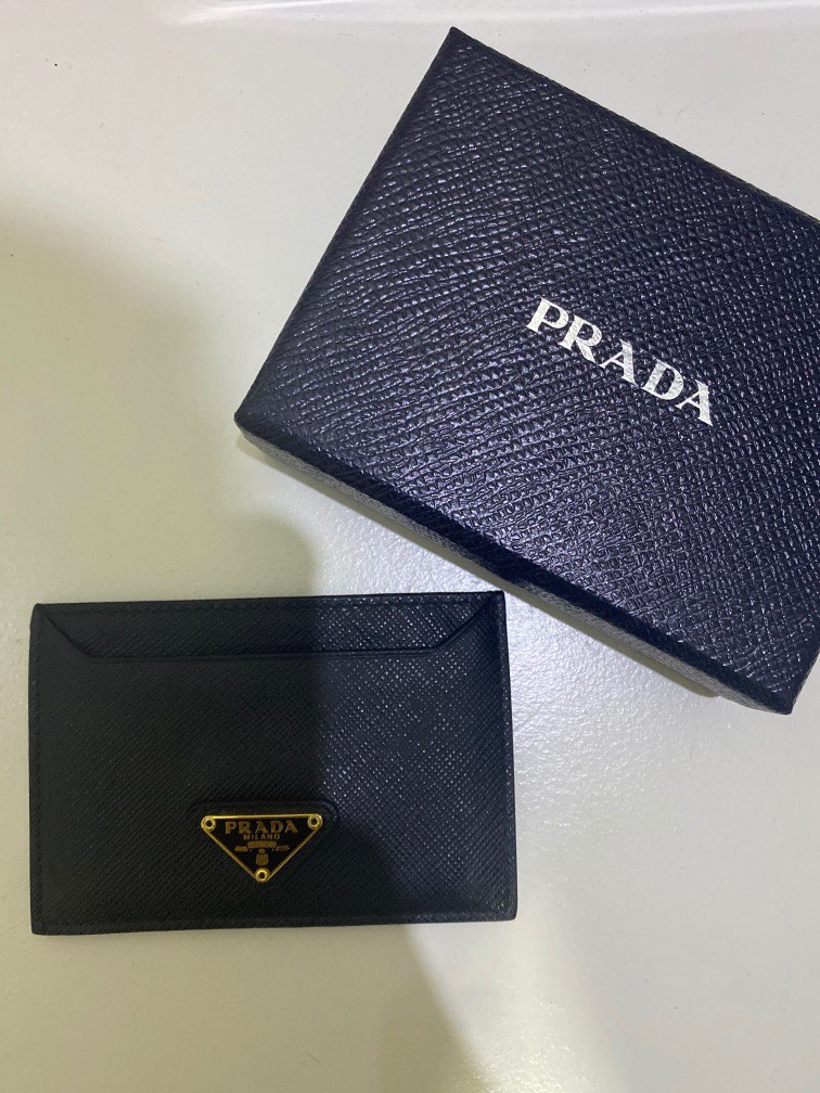 Prada Card holder, Luxury, Bags & Wallets on Carousell