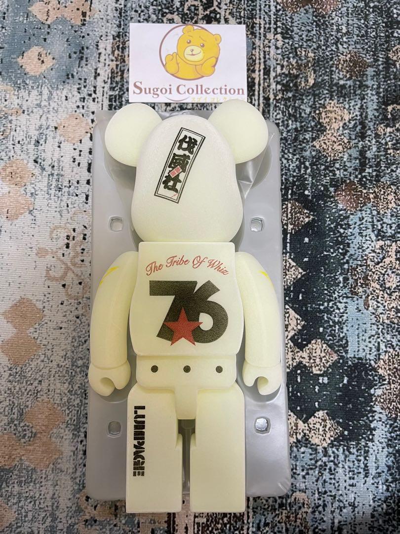 Pre-Order] BE@RBRICK x 76 Whiz-Limited 400% GID bearbrick glow in 