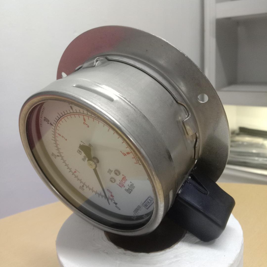Pressure Gauge, WIKA 0 to 60 LBS with ISO 17025 Accredited Calibration