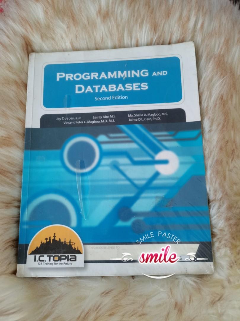Programming and Data Bases 2nd Edition, Hobbies & Toys, Books ...