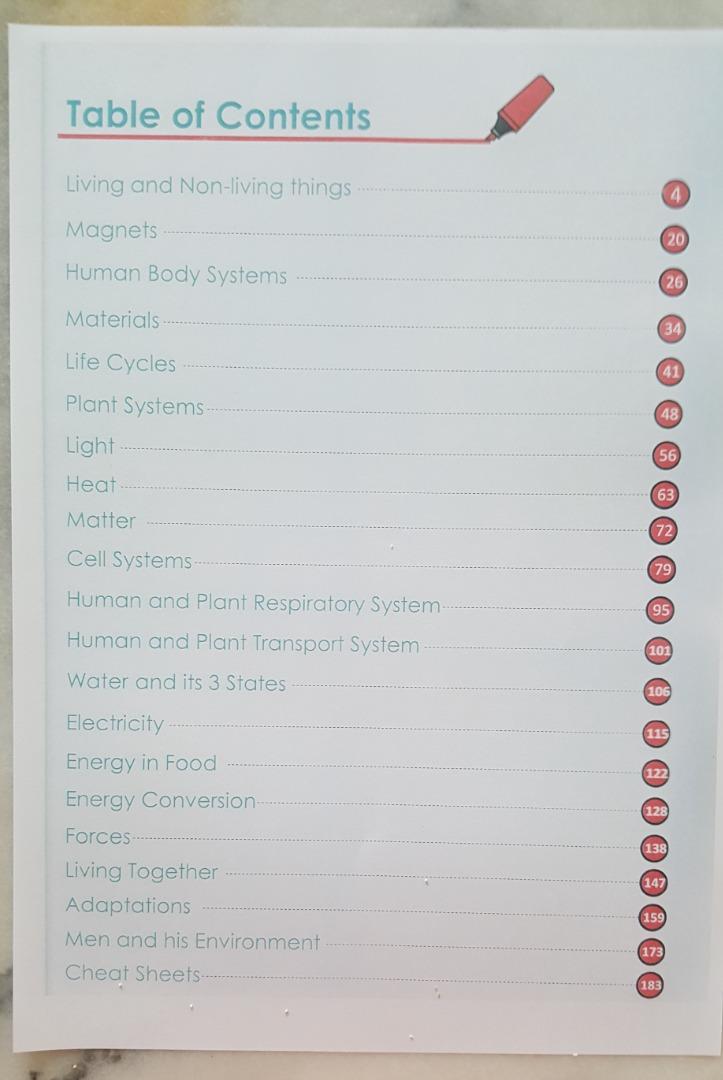 PSLE Science Revision Notes, Hobbies & Toys, Books & Magazines ...