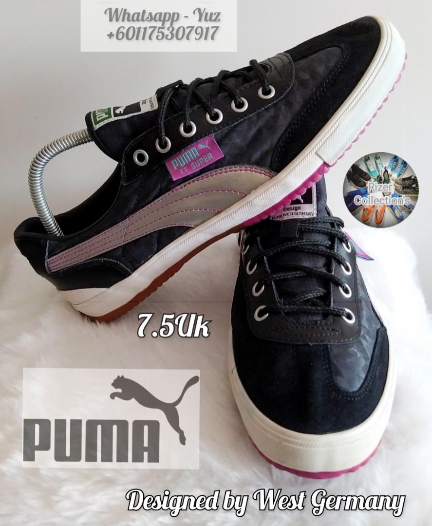 QuickCash PUMA TT SUPER DESIGNED BY WEST GERMANY 7.5UK Men s