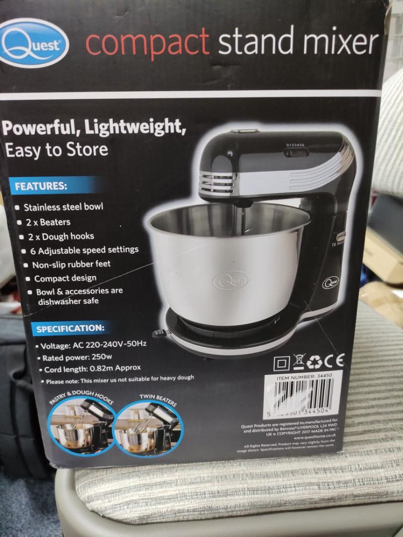 Quest compact stand mixer, Furniture & Home Living, Kitchenware