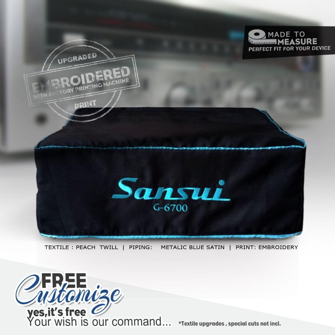 SANSUI Protection Dust Cover Amplifier Receiver Made to Measure, Audio