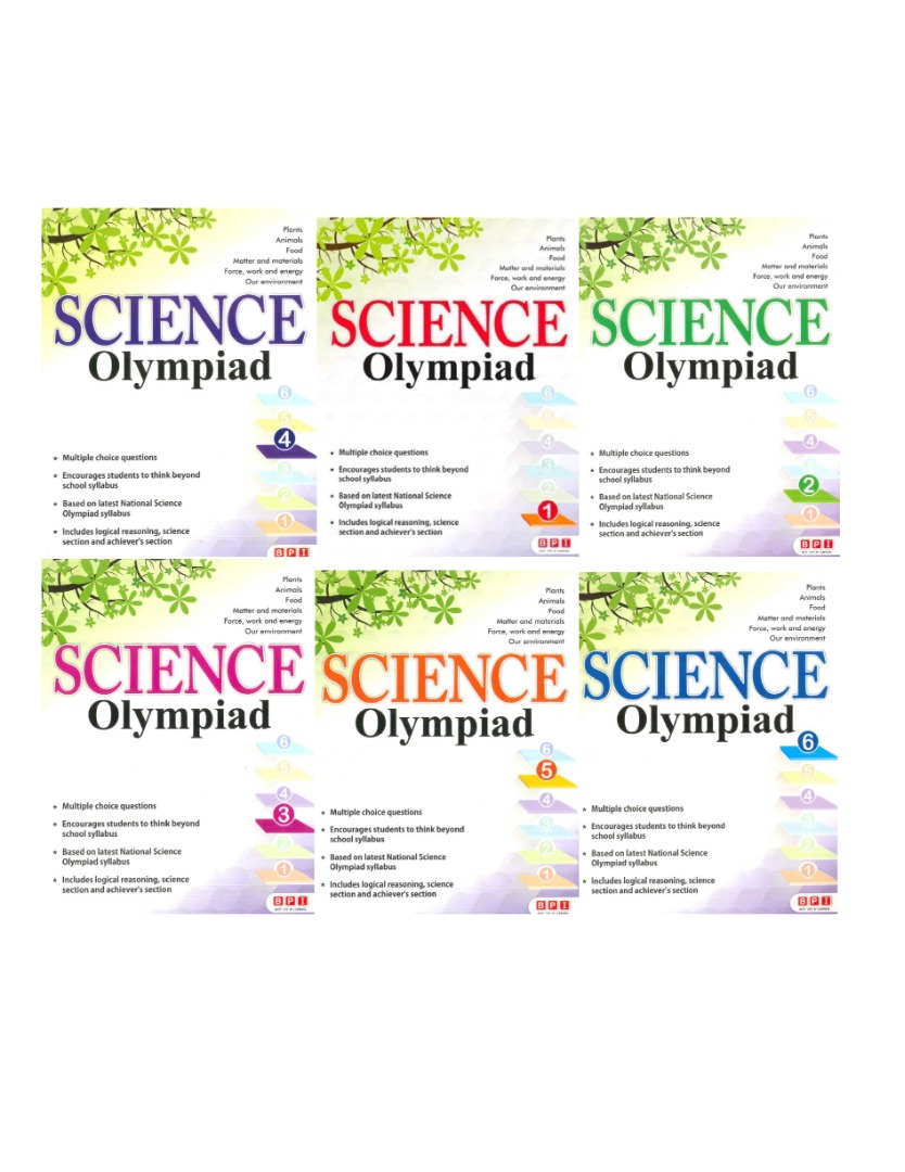 Science Olympiad P1 P2 P3 P4 P5 P6 Practice Papers / Latest National