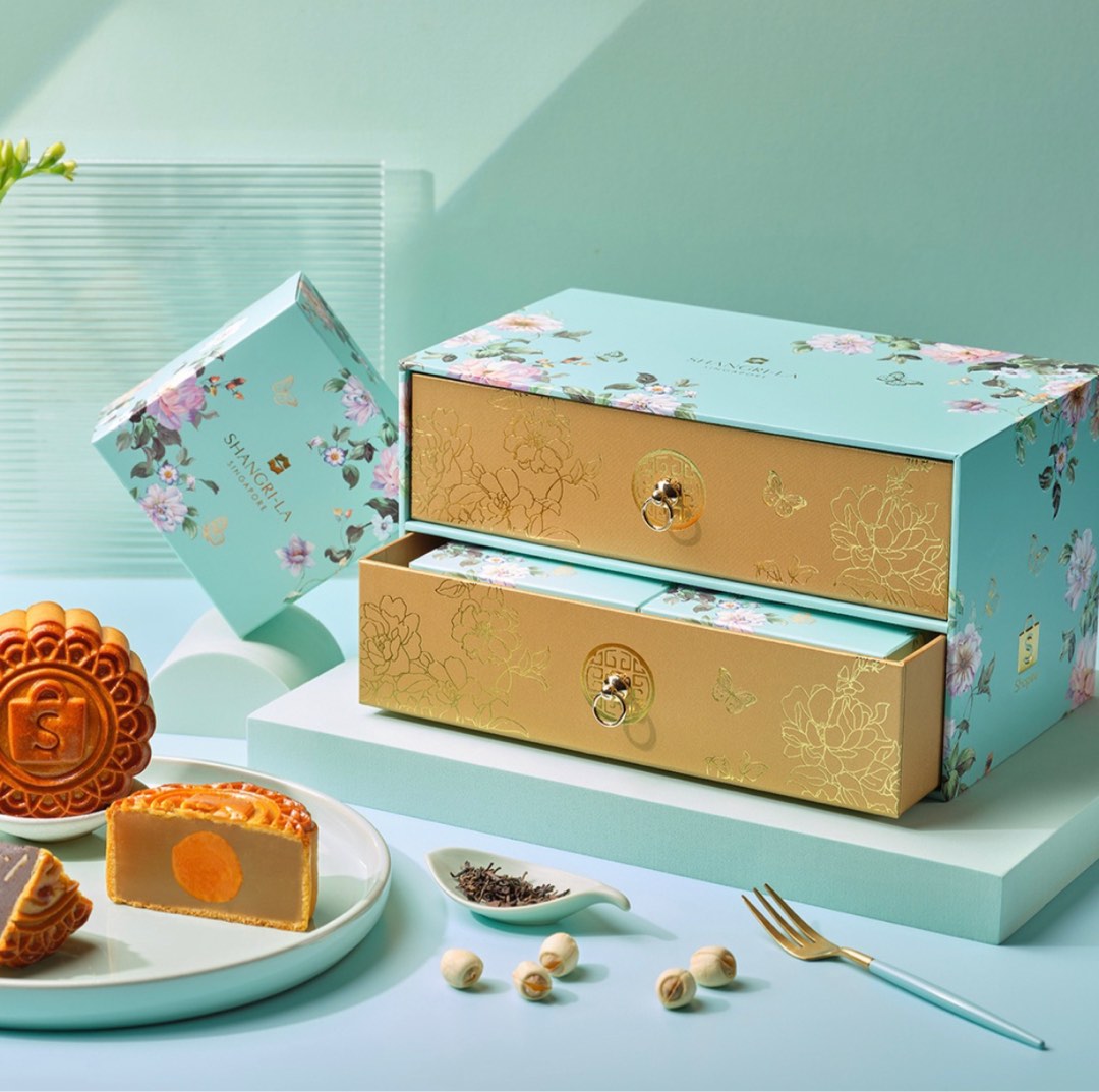 [Shangri-La X Shopee] Four Treasures Mooncake, Food & Drinks, Other ...