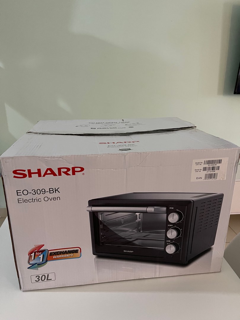 Sharp Electric Oven EO309BK, TV & Home Appliances, Kitchen Appliances