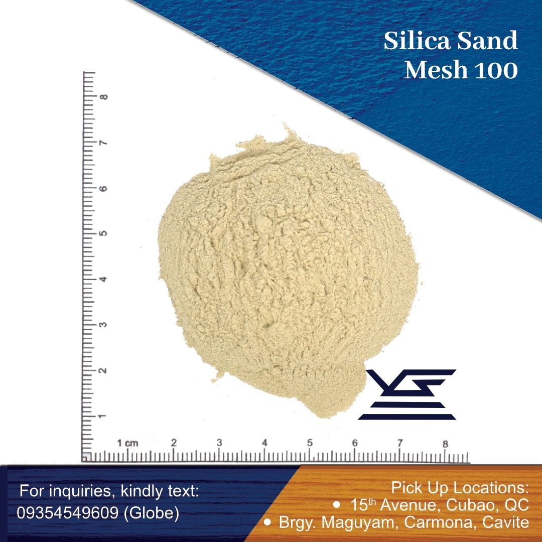 Silica sand (Category: Construction & Building Materials) located in Quezon City. Submitted by silicasandcubao (Listing ID 1182102464, Image 3). Description: 𝐒𝐢𝐥𝐢𝐜𝐚 𝐒𝐚𝐧𝐝 (25 kg/bag) Supplier in the Philippines Vital Resource Enterprise Pick Up Locations: 🚙 15th Ave. Cubao, Quezon City (office, storeroom) 🚙 Brgy. Maguyam, Carmona, Cavite (warehouse) Sizes (Coarse & Fine Available): 🌷 Mesh 100 (like desert sand - powdery) 🌷 Mesh 40 🌷