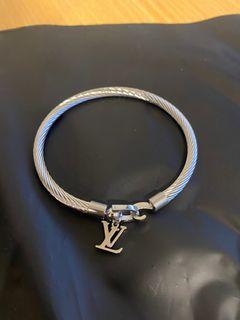 Silver Louis Vuitton Bracelet