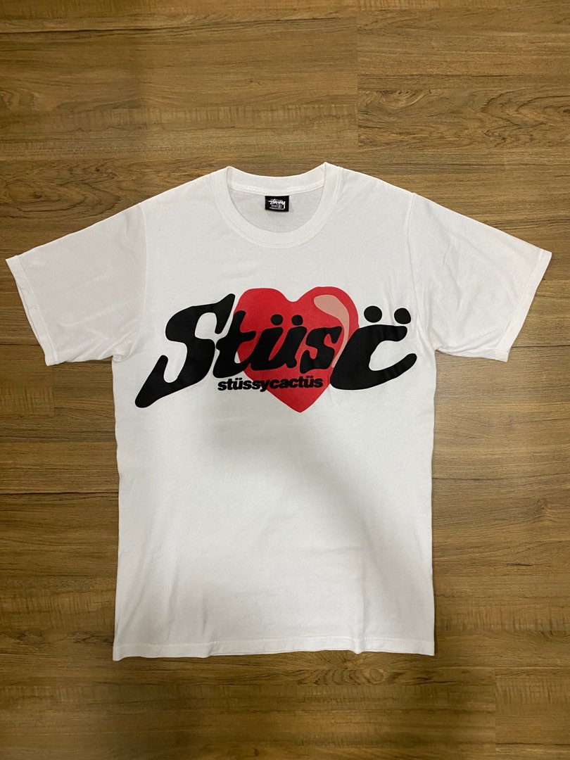 Stussy × CPFM Heart shirt
