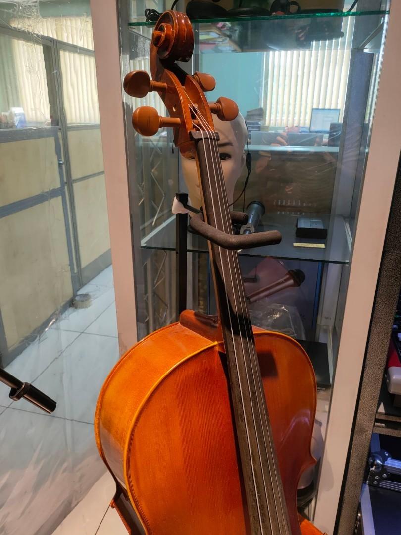 Solid wood Cello (Category: Musical Instruments) located in San Juan City. Submitted by declutter1990 (Listing ID 1182005296, Image 2). Description: BRAND: CRESCENT 4/4 FIXED PRICE 27,500 WILL NOT ENTERTAIN HAGGLING OR PRICE INQUIRY DEALER OF CELLO OTHER CELLO FOR SALE Check out 'Cello Crescent Brand', available at PHP 13,500 on #Carousell: https://carousell.app.link/4AiTqaPGkPb.