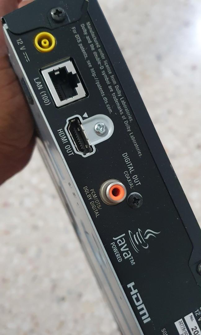 SONY Bluray player BDPS5200, TV & Home Appliances, TV & Entertainment