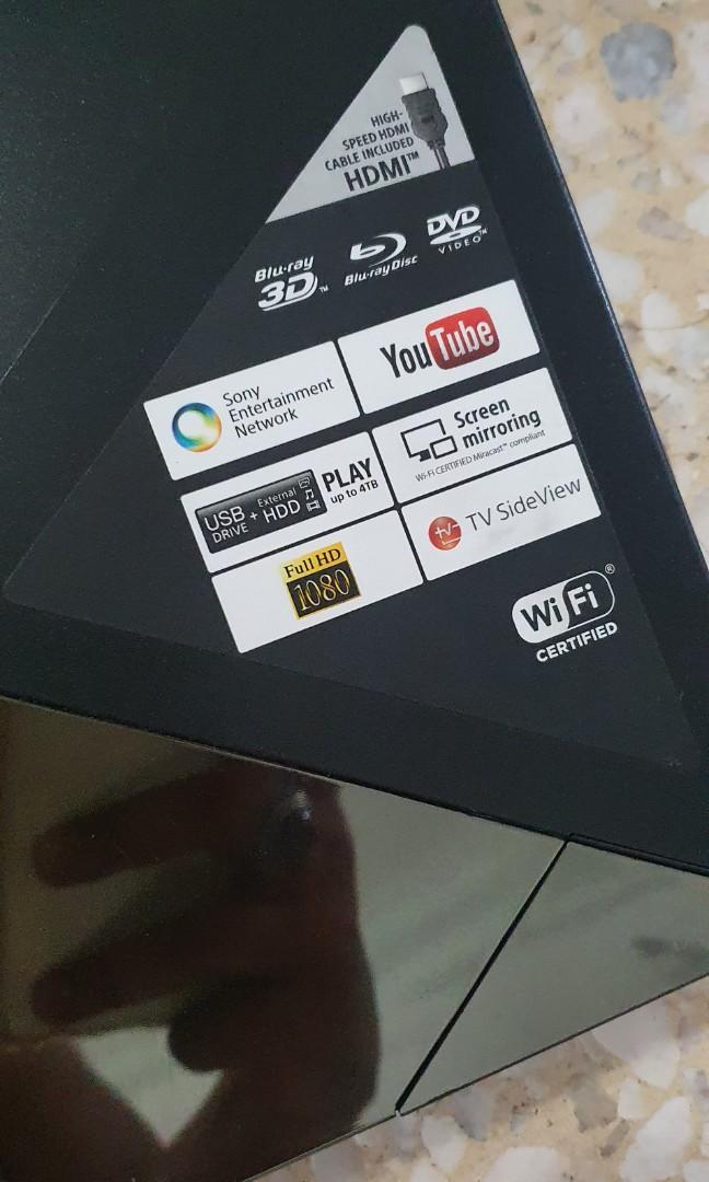 SONY Bluray player BDPS5200, TV & Home Appliances, TV & Entertainment