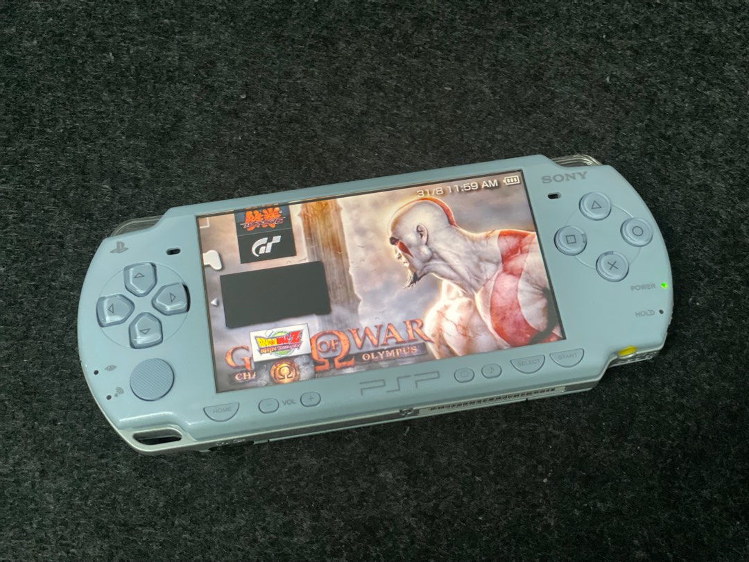 Sony PSP 2000 Felicia Blue Jailbreak, Video Gaming, Video Game Consoles