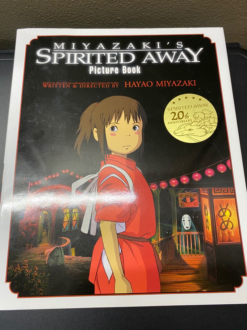 Spirited Away Artbook Picturebook Storybook (Studio Ghibli) 20th anniv ...