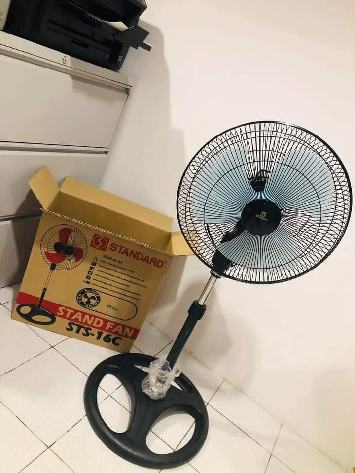 Standard Stand Fan 16" Big Plastic Blade STS 16C Features High
