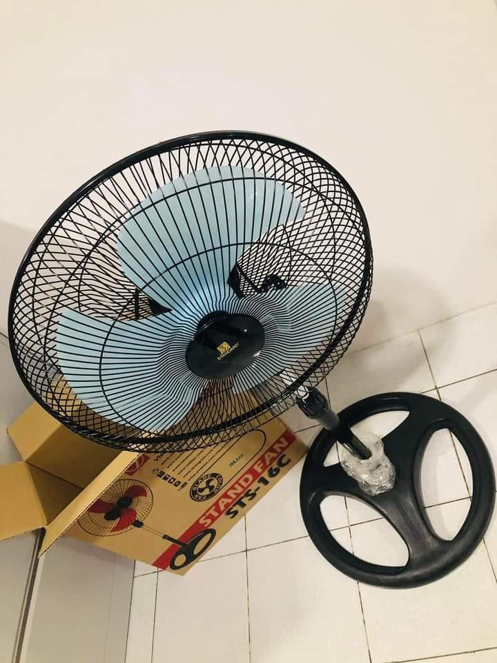 Standard Stand Fan 16" Big Plastic Blade STS 16C Features High