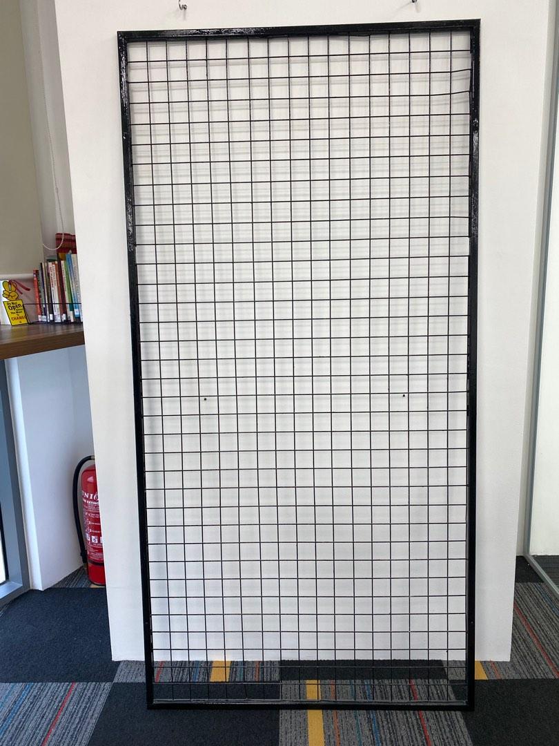 Steel Wire Mesh black Grill Backdrop frame Furniture Home