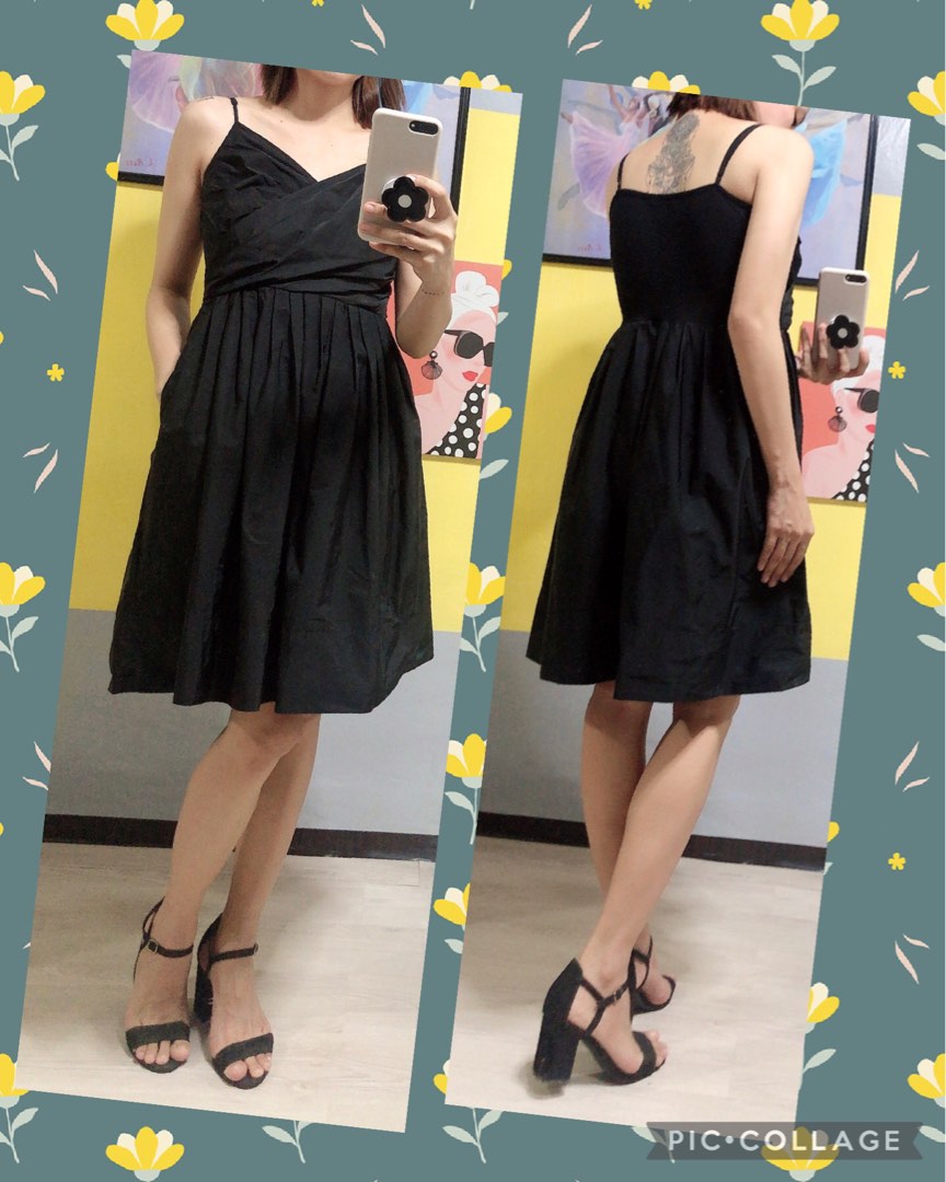Spaghetti Strap Surplice Dress main image 0