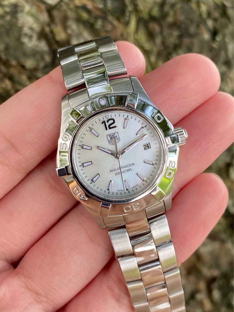 Tag heuer women's best sale mother of pearl
