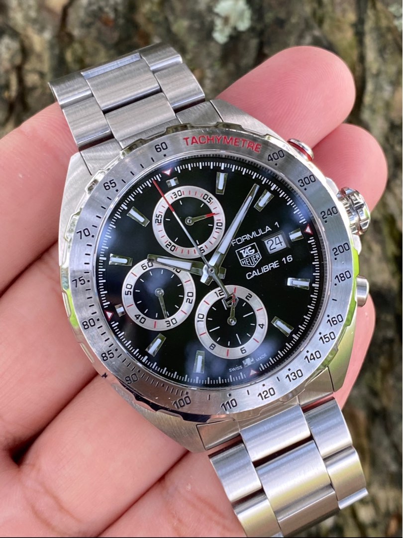Tag heuer formula on sale 1 chronograph calibre 16