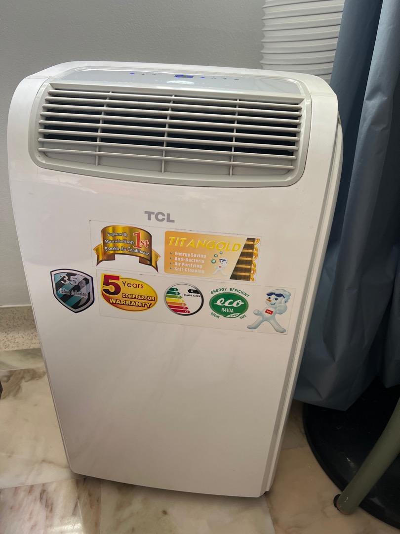 TCL Portable Air Conditioner (10,000BTU), TV & Home Appliances, Air