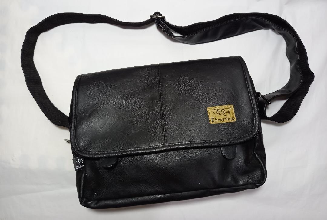 Three box sling on sale bag