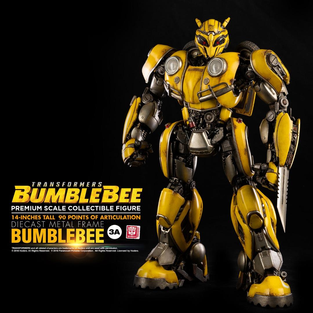 Threezero Transformers Bumblebee Movie Bumblebee Premium Scale, Hobbies