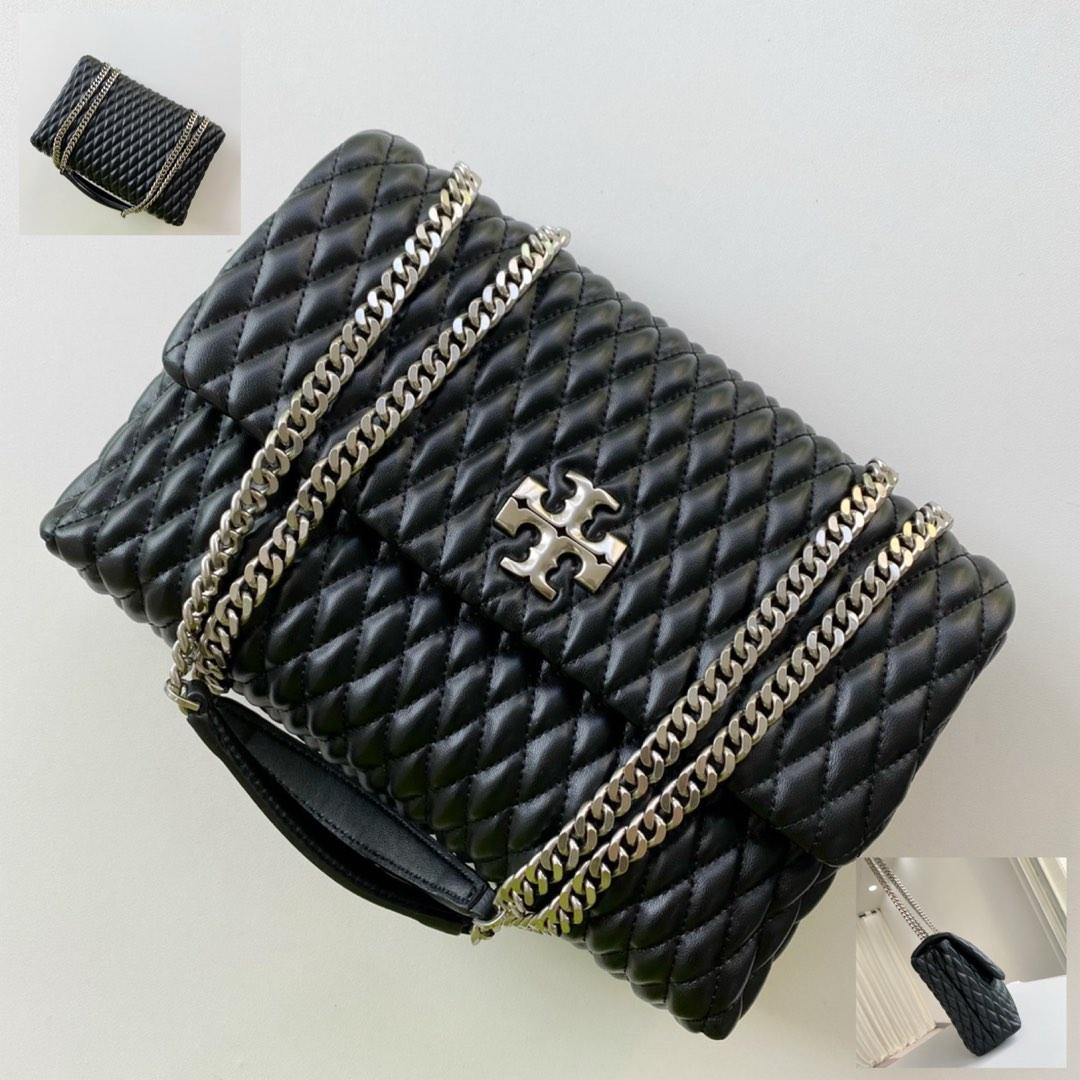 TORY BURCH Kira Ruched Convertible Shoulder 138971 Black Bag, Women's  Fashion, Bags & Wallets, Shoulder Bags on Carousell