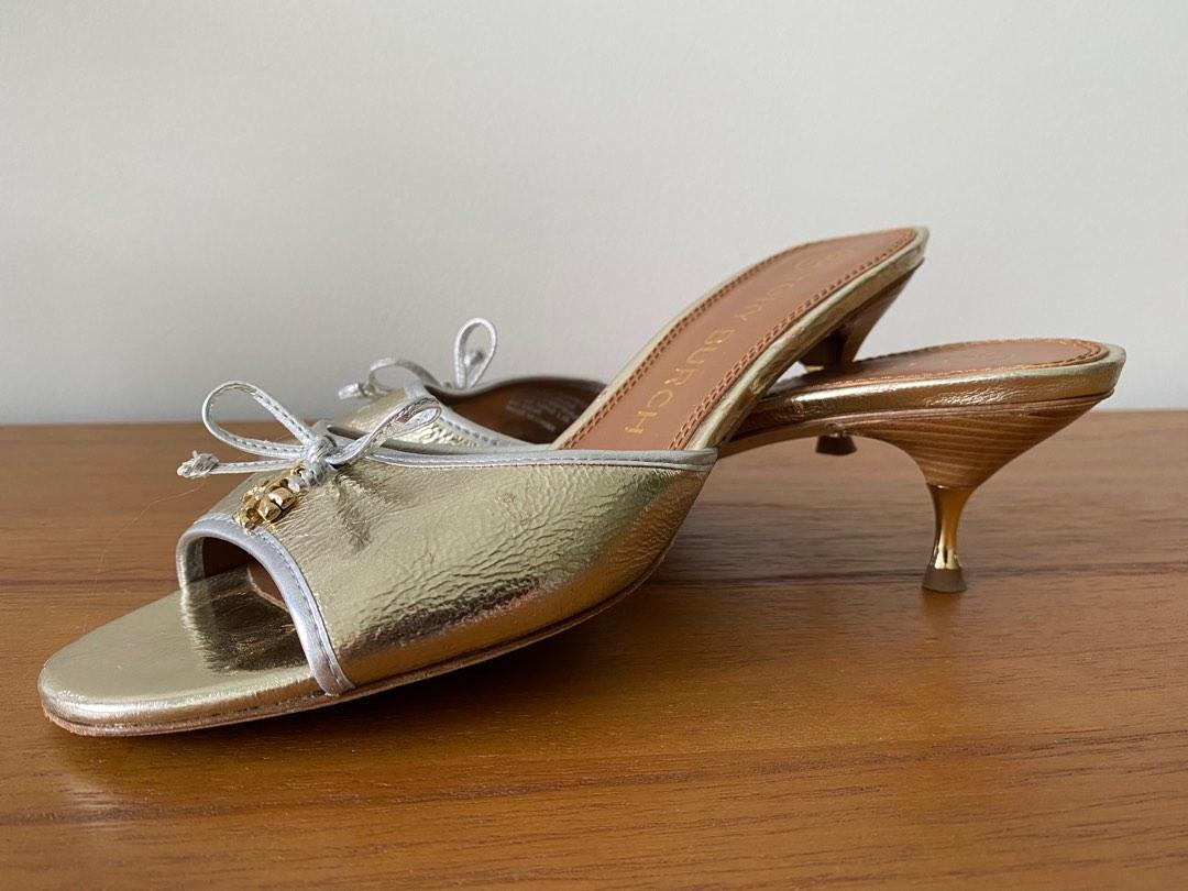 Tory burch kitten cheap heel sandals