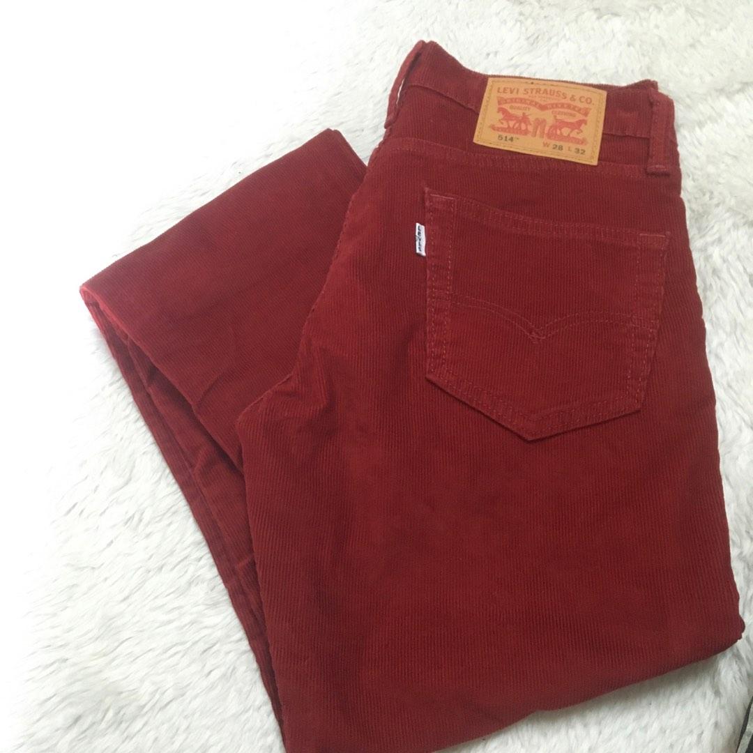 Levis 514 velours deals