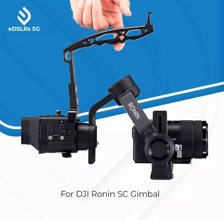 UURig DH12 Inverted Handle Sling Grip Mounting Extension Arm eDSLRs ...