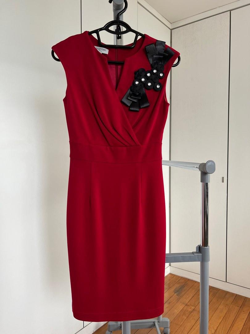 Valentino red dress