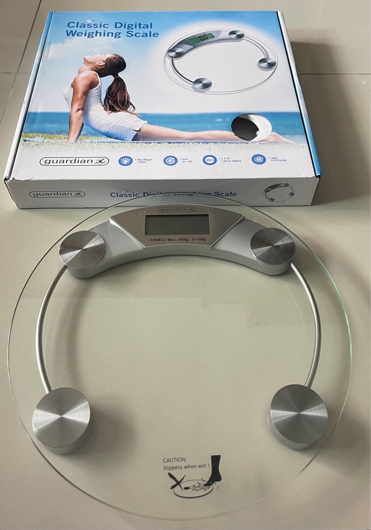 Guardian Digital Weigh Scale, Health & Nutrition, Health Monitors