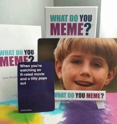 What Do You Meme Card Game Millenial Edition TikTok Trending Card Game