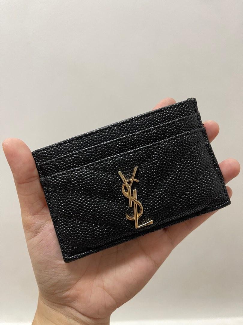 YSL card holder, Women's Fashion, Bags & Wallets, Wallets & Card