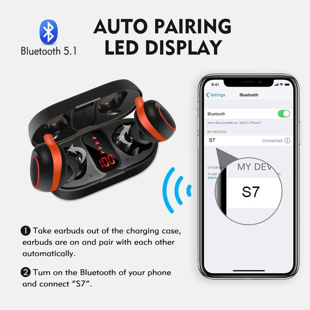 True wireless best sale stereo earbuds s7