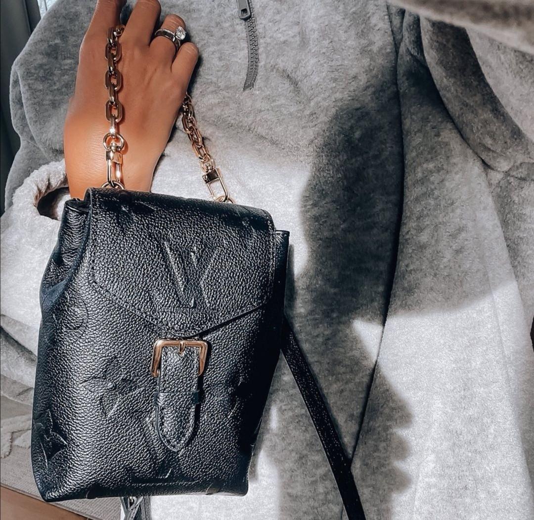 Louis Vuitton, Bags, Louis Vuitton Tiny Backpack Empreinte Black Brand  New