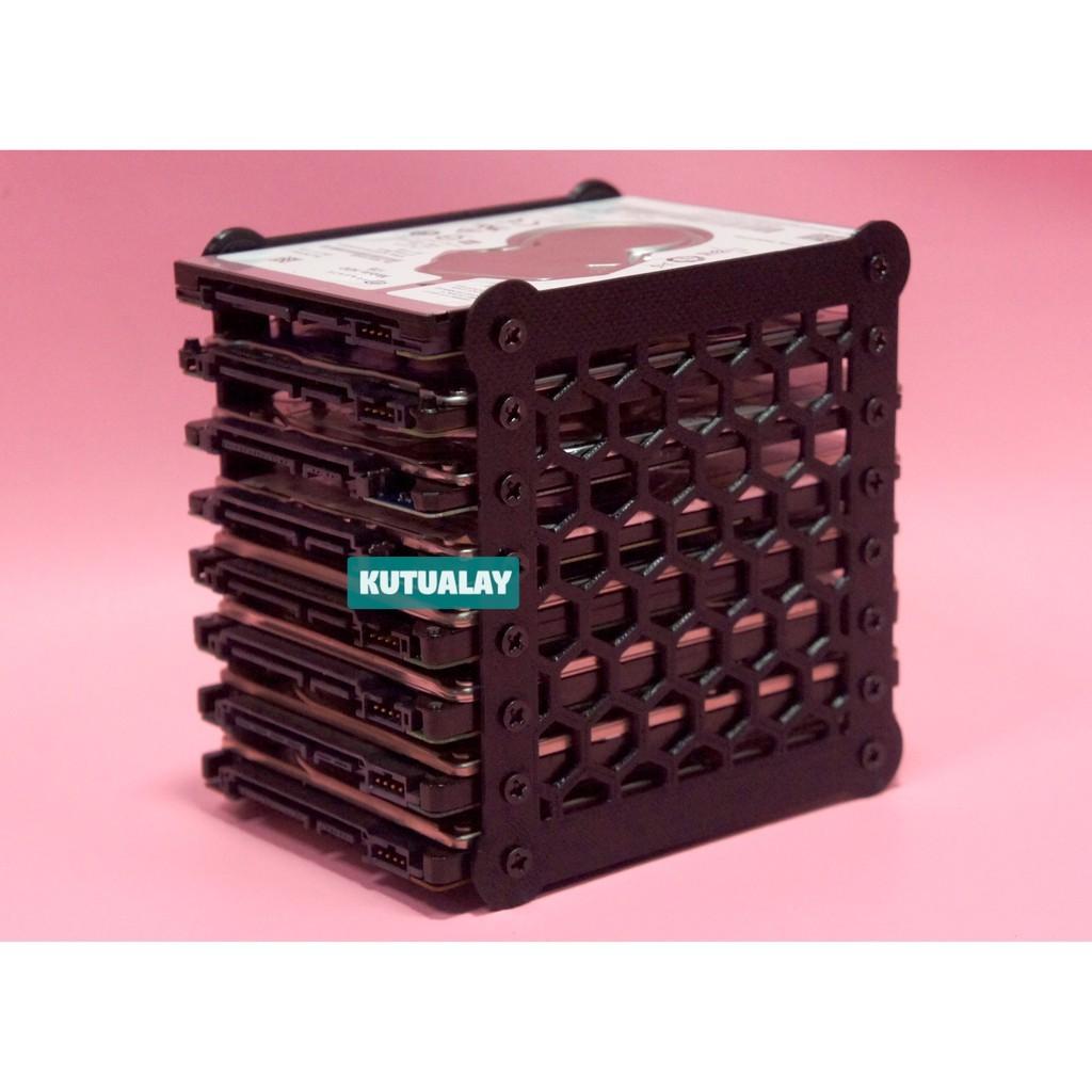 2.5'' / SSD Hard Drive Stand 8 Stacking Laptop HDD Tray Bay Docking