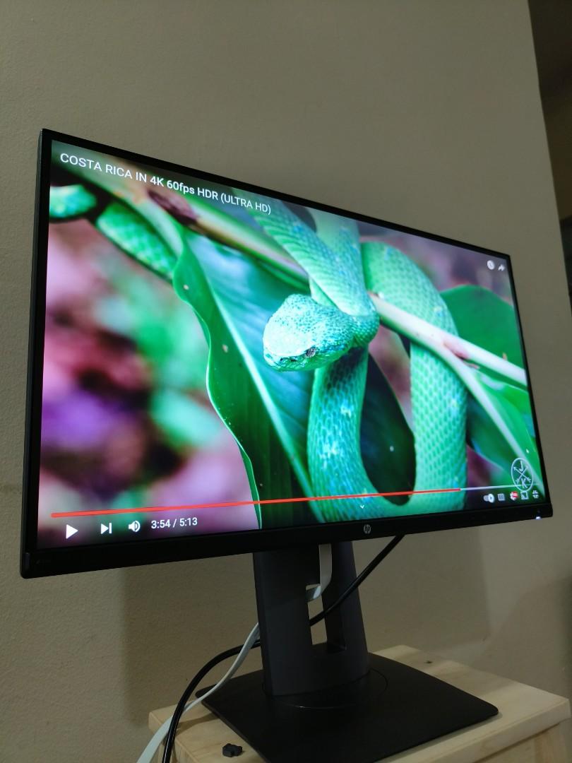 1440p 27 inch HP Z27N 2560x1440 2k (QHD) IPS HDMI monitor 1 month warranty, Computers & Tech