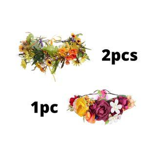 3 Pcs Full Flower Crown (Artificial)