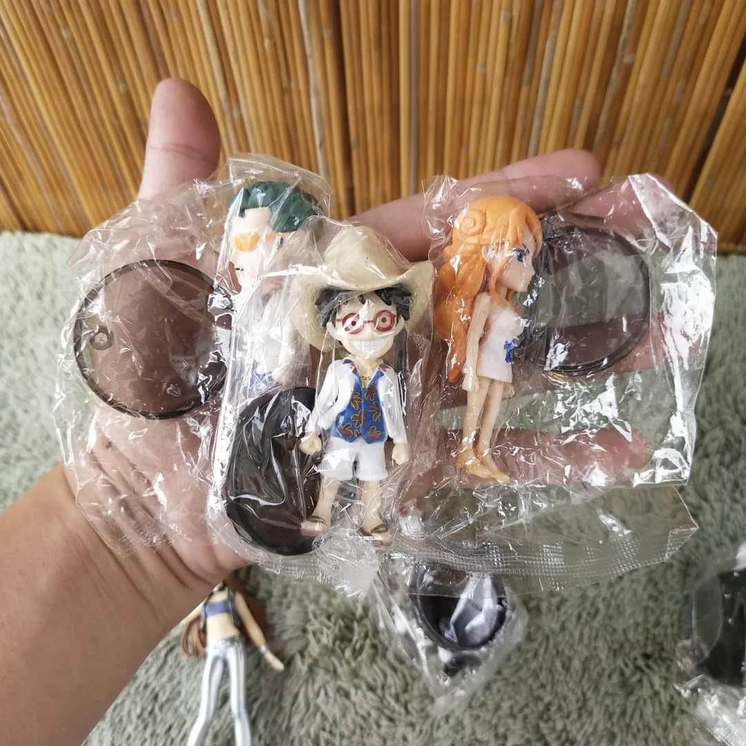 7 One Piece Character Toy Display (Category: Figurines & Statues) located in Malolos. Submitted by jestrelita (Listing ID 1176489479, Image 3). Description: 7 One Piece Character Toy Display P950 all - Monde D' Luffy - Roronoa Zoro - Nami - Vinsmoke Zanji - Usopp - Brook - Franky - and other anime characters - sealed - footed - good condition.