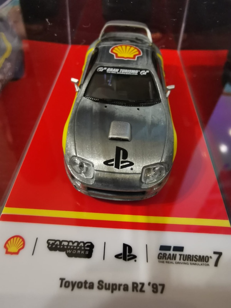 出售 現貨 100 全新shell X Gran Turismo 7 X Tarmac Works Jdm Collection Toyota Supra Rz 97 絕密隱藏版 請注意拍賣陳述事項 興趣及遊戲 玩具 遊戲類 Carousell